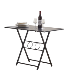 Small foldable office desk, suitable for small spaces, living rooms, multifunctional computer desks, writing workstations,