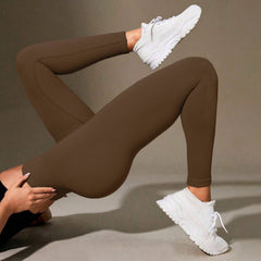 Threaded autumn and winter yoga pants seamless fitness pants high waisted sports yoga clothes leggings