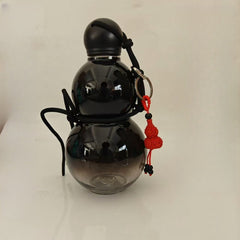 New plastic sports water cup Internet celebrity gourd kettle space cup boys and girls water cup large capacity
