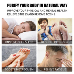 Herbal Purge Purifying Night Patches, Relaxing Body Conditioning Deep Cleansing Foot Care Sleep Pads