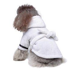 Pet Bathrob Dog Pajamas Sleeping Clothes Soft Pet Bath Drying Towel Clothes winter Warm pajamas for Puppy Dogs Quick Drying