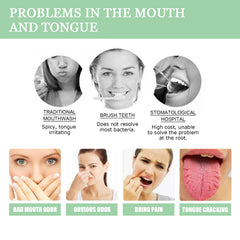 Fissured Tongue Relief Spray, Relieve Cracked Tongue And Fresh Breath Deodorizer Mouth Spray