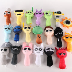 Sprunki Plush Rhythm Box Game Character Surrounding Plush Toys Dolls