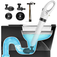 Toilet Dredge Sewer Household Artifact WC Pipeline Blockage Tool Suction High Pressure Pneumatic Pipe Dredger Unblocker