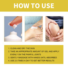 Bee Venom Joint Care Gel, Relieve Joint Shoulder And Neck Soreness Apply Massage Care Gel