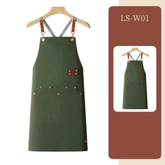 Waterproof apron customized logo printing for catering