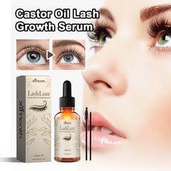 Castor Oil Lash Growth Serum, Mild Lasting Not Easy To Halo Makeup Natural Slim Black Beautiful Voluminous Voluminous Mascara