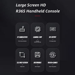R36S Portable Handheld Retro Arcade Joystick All-in-One Open-Source Gaming Console