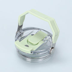 Reusable 30oz Straw Lid - BPA-free, flip cover, dishwasher safe, leak/spill-proof. Stanley tumbler accessory.