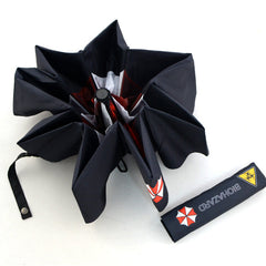 Creative Folding Sunny Umbrella Biochemical Crisis Triple Fold Sunshade Umbrella Rain and Rain dual-use