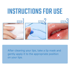 Collagen Lip Mask For Lip Protection Against Dry Cracks Fade Lip Lines And Dead Skin Moisture Lip Mask