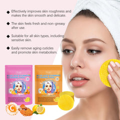 Turmeric Acid Cleansing Pad Gentle Exfoliating Deep Clean Non-Tight Improving Skin Cleansing Pad