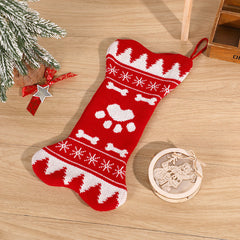 Christmas Decorations Bone Socks Bone Christmas Socks Pendants Christmas Decorations Candy Gift Bags
