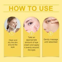 Moisturizing Eye Cream, Brightening And Nourishing The Skin Around The Eyes, Moisturizing And Moisturizing The Eyes Massage Eye Cream