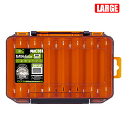 14-Compartment Fishing Tackle Box for Accessories, Lures & Hooks, Double-Sided Organizer.