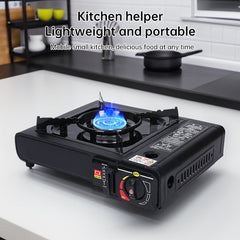 Single - burner Butane Camping Stove, windproof, adjustable, portable