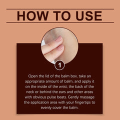 Wood Balm Elegant Light Fragrance Refreshing Non-Sticky Lasting Fragrance Portable Charm Pocket Perfumed Body Balm