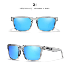 Classic polarized sunglasses for men and women ultra light driving glasses colorful real film sunglasses