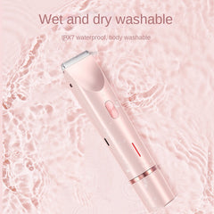 Double headed shaver new electric hair removal device women's private pubic hair removal device