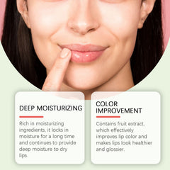 Green Apple Lip Mask, Moisturizing And Moisturizing Lips, Reducing Lip Lines, Preventing Dry Cracks, Removing Dead Skin And Moisturizing Care Lip Mask