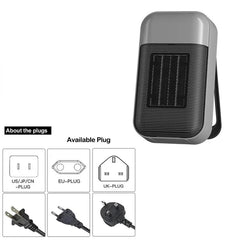 500W Electric Fan Heater Space Heater PTC Fast Heating 110V/220V Office Desktop Portable Electric Heater Radiator Air Heaters