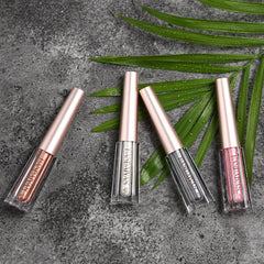 HANDAIYAN Diamond Pearl Liquid Eye Shadow 12 Colors Shining Bright Eye Shadow Liquid