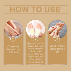 Bee Venom Herbal Cleansing Foot Patch With Ginger Essence Ingredients For Soothing Discomfort Sole Patch