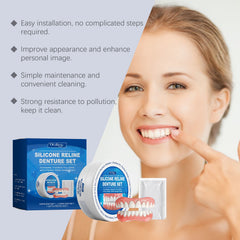 Denture Set Enhances Smile Appearance And Comfort Material Complete Denture Set