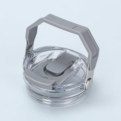 Reusable 30oz Straw Lid - BPA-free, flip cover, dishwasher safe, leak/spill-proof. Stanley tumbler accessory.