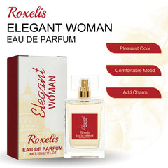 Elegant Woman Eau De Parfum, Natural Fresh Niche Light Elegant Flower Fruit Fragrance Wrist Behind Ear Lasting Fragrance Dating Atmosphere Perfume