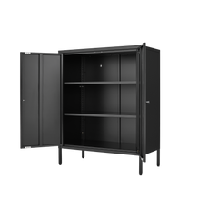 Kitchen Buffet Server Table Accent Sideboard Cupboard Server Buffet Console Table with Doors Cabinet
