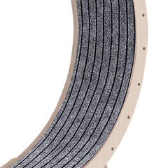 Cat Exercise Wheel for Indoor Cats, Cat Running Wheel with Carpeted Runway, 41" Natural Wood Color