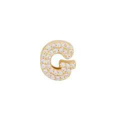 Fashion English 26 letter single pendant gold DIY bracelet necklace accessories
