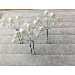 6 Pieces Wedding Bridal Hair Jewelry