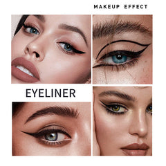 Fit Colors Double Headed Triangle Wing Seal Waterproof, Sweat-Proof And Non Smudged Liquid Eyeliner