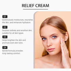Brightening Moisturizing Cream Gently Moisturizes Facial Skin, Hydrates, Nourishes, Nourishes, Tender And Soft