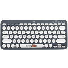 Logitech K380 Mini Bluetooth Wireless Keyboard Tablet Phone Pebble2+K390 Set