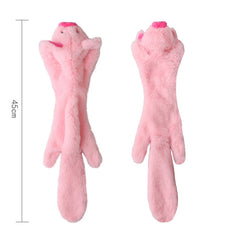 New Pet Plush Crocodile Pig Elephant Sound Paper Toy Dog Boredom-Relieving Durable Shell Toy