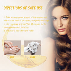 Batana Oil, Hydrating Repair Hair Sere Short-Tempered Soft Thick Hair Oil