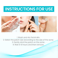 Acne Patch, Repair Facial Acne Invisible Concealer Hydrocolloid Patch