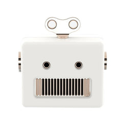 Portable Retro Robot Shape Bluetooth Speaker Cartoon Mini Outdoor Wireless Speaker HIFI Bass Column Loudspeaker With Microphone