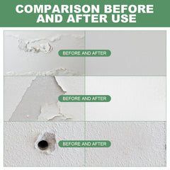 Wall Repair Plaster, Home Renovation Maintenance Wall Graffiti Cover Cracks Multi-functional Repair Plaster