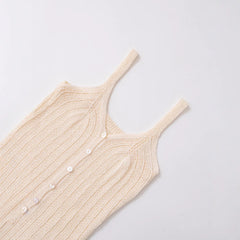 Spring New Style Round Neck Solid Color Loose Knit Sweater