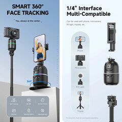 P03  AI Smart Gimbal 360° Auto Face Tracking Gimbal All-in-one Rotation For Smartphone video Vlog Stabilizer Phone Holder
