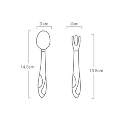 Spoon For Baby Utensils Set Auxiliary Food Silicone Gel Spoon Baby Learn To Eat Training Bendable Soft Spoon Children Tableware