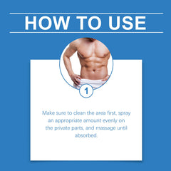 Moisturizing And Soothing Massage Treatment Spray For Men