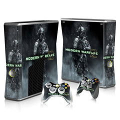 Xbox 360 Slim Full Body Color Membrane Stickers with Scratch-Resistant Protection