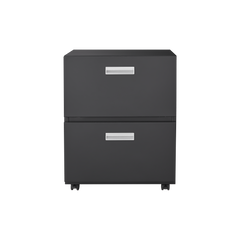 Office furniture Copier Cabinet black 2 door steel copier stand mobile pedestal file Printer Stand