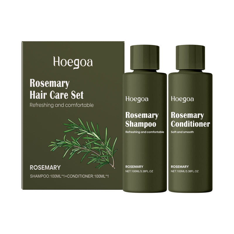 Rosemary Shampoo Set Anti-Dandruff Oil Control Shampoo Retain Fragrance Moisturizing Conditioner Refreshing Hair