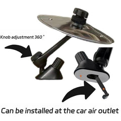 1/2pcs Car Collision Cymbals & Ventilated Drums, Decorative Instruments